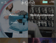 Tablet Screenshot of cobalthealth.co.uk